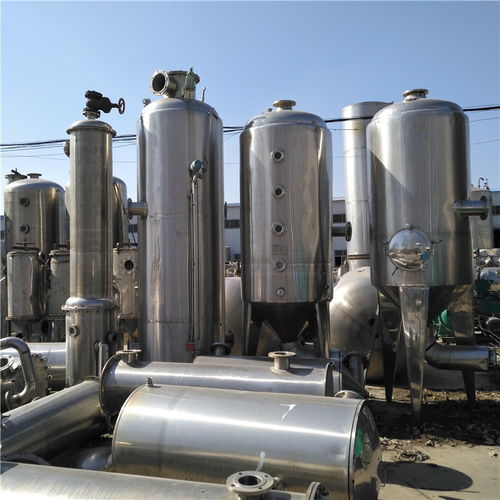 二手雙效濃縮蒸發器